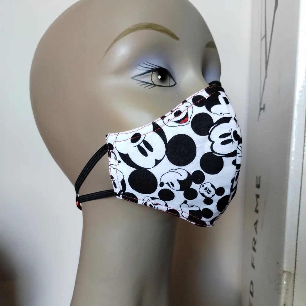 Cute 3ply Cotton Mask for Children